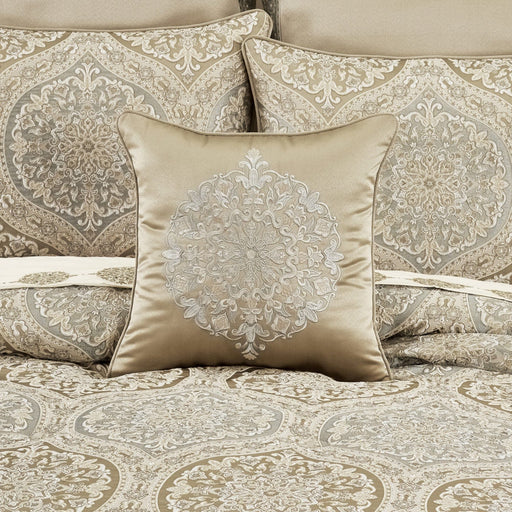 J. Queen New York Decorative Coordinate Pillows Romero 18" Square Decorative Throw Pillow