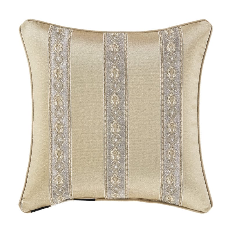 J. Queen New York Decorative Coordinate Pillows Romero 20" Square Decorative Throw Pillow