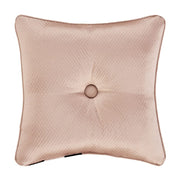 J. Queen New York Decorative Coordinate Pillows Rosewater 18" Square Decorative Throw Pillow