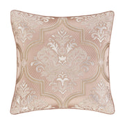 J. Queen New York Decorative Coordinate Pillows Rosewater 20" Square Decorative Throw Pillow