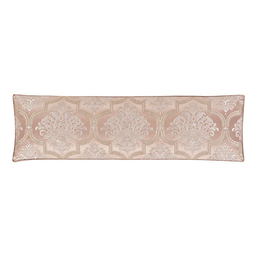 J. Queen New York Decorative Coordinate Pillows Rosewater Bolster Decorative Throw Pillow