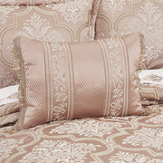 J. Queen New York Decorative Coordinate Pillows Rosewater Boudoir Decorative Throw Pillow