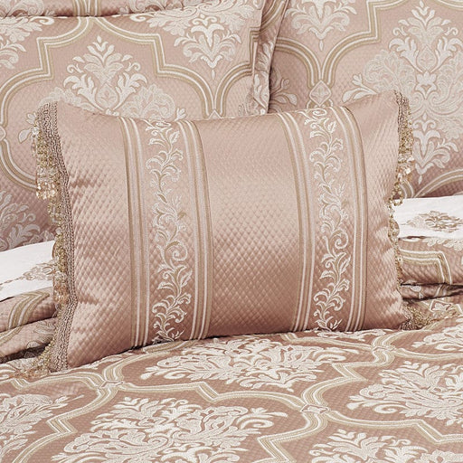 J. Queen New York Decorative Coordinate Pillows Rosewater Boudoir Decorative Throw Pillow