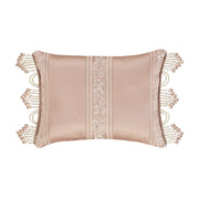 J. Queen New York Decorative Coordinate Pillows Rosewater Boudoir Decorative Throw Pillow