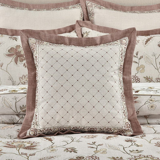 J. Queen New York Decorative Coordinate Pillows Santa Rosa 18" Square Decorative Throw Pillow