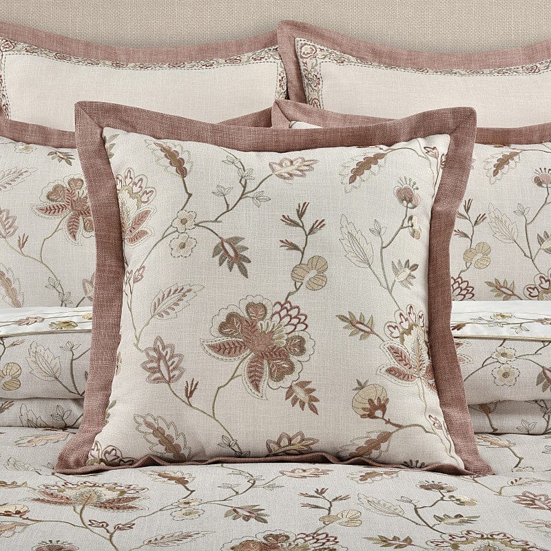 J. Queen New York Decorative Coordinate Pillows Santa Rosa 20" Square Decorative Throw Pillow