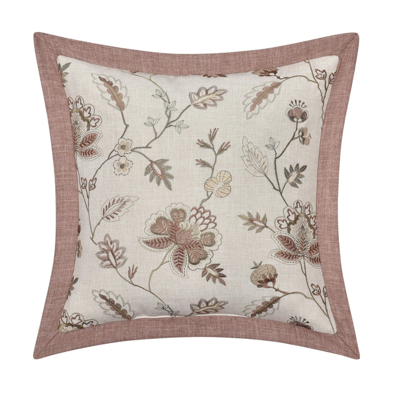 J. Queen New York Decorative Coordinate Pillows Santa Rosa 20" Square Decorative Throw Pillow