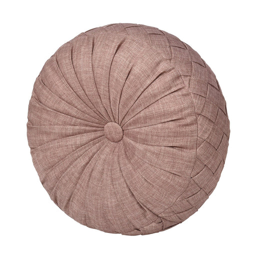 J. Queen New York Decorative Coordinate Pillows Santa Rosa Tufted Round Decorative Throw Pillow
