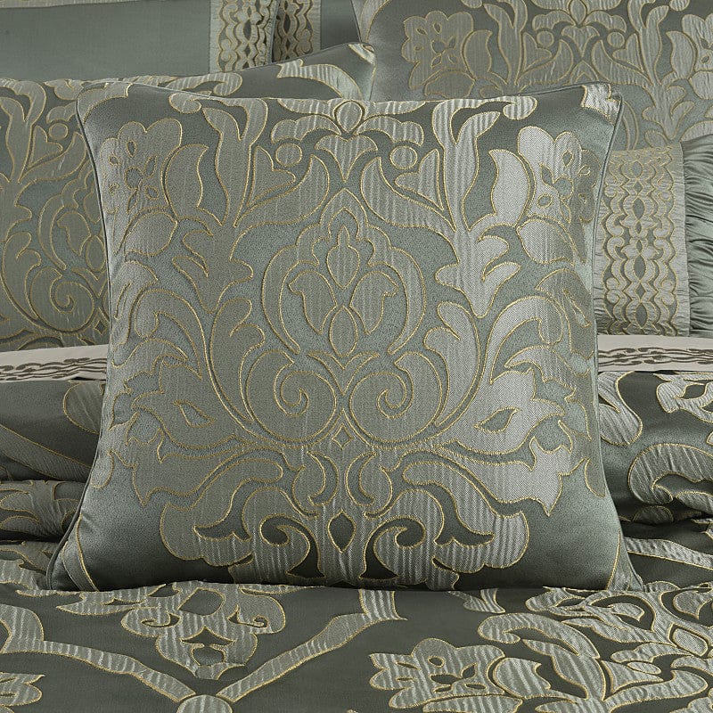 J. Queen New York Decorative Coordinate Pillows Santino 20" Square Decorative Throw Pillow