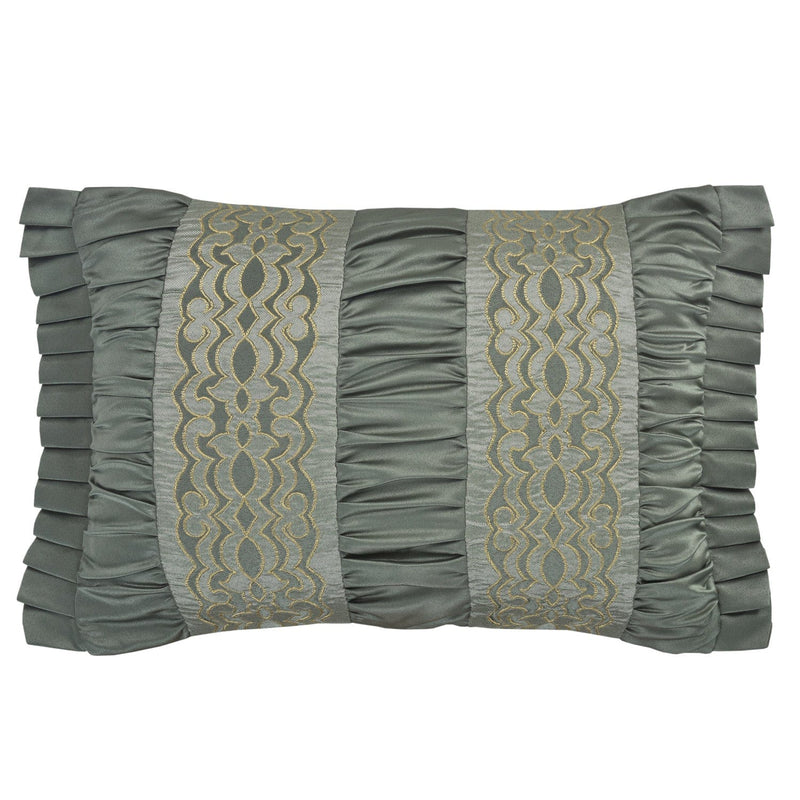 J. Queen New York Decorative Coordinate Pillows Santino Boudoir Decorative Throw Pillow