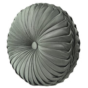 J. Queen New York Decorative Coordinate Pillows Santino Tufted Round Decorative Throw Pillow