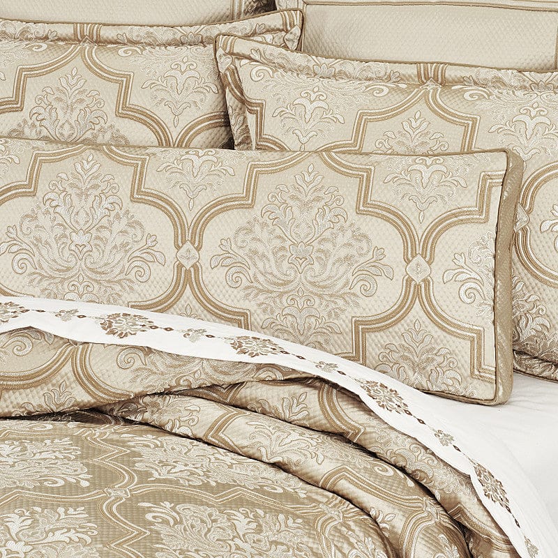 J. Queen New York Decorative Coordinate Pillows Sezanne Bolster Decorative Throw Pillow