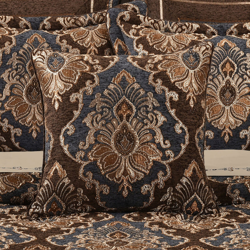 J. Queen New York Decorative Coordinate Pillows Sofia 20" Square Decorative Throw Pillow