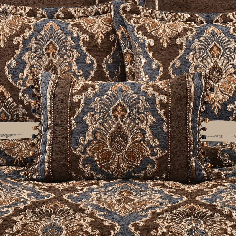 J. Queen New York Decorative Coordinate Pillows Sofia Boudoir Decorative Throw Pillow