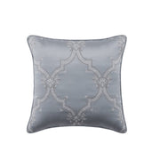 J. Queen New York Decorative Coordinate Pillows Sondra 20" Square Embellished Decorative Throw Pillow