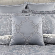J. Queen New York Decorative Coordinate Pillows Sondra 20" Square Embellished Decorative Throw Pillow