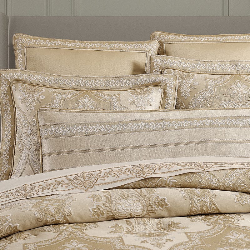 J. Queen New York Decorative Coordinate Pillows Sondra Bolster Decorative Throw Pillow