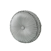 J. Queen New York Decorative Coordinate Pillows Sondra Tufted Round Decorative Throw Pillow