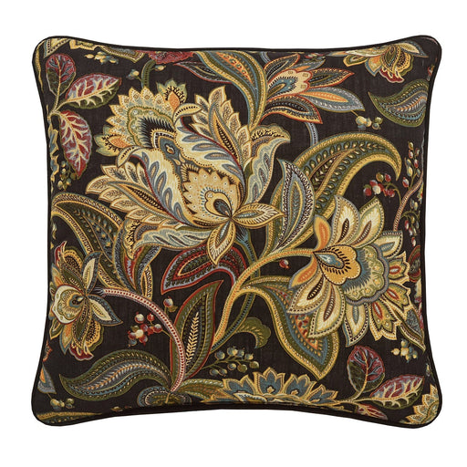 J. Queen New York Decorative Coordinate Pillows Stefania 18" Square Decorative Throw Pillow