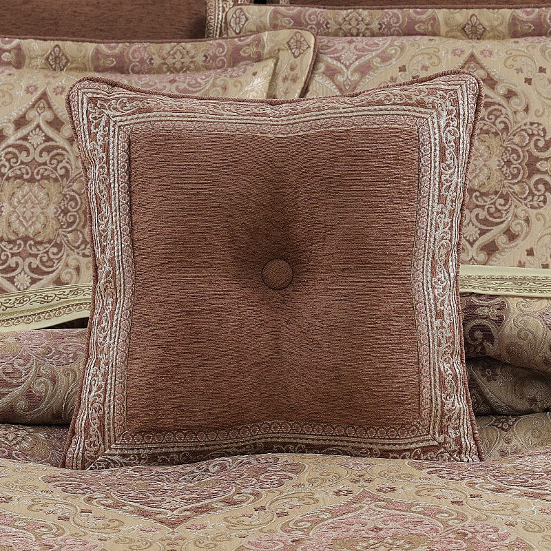 J. Queen New York Decorative Coordinate Pillows Weston 18" Square Decorative Throw Pillow
