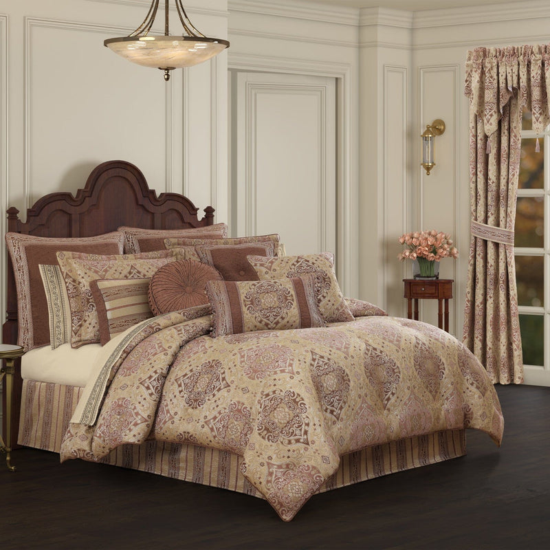 J. Queen New York Decorative Coordinate Pillows Weston 18" Square Decorative Throw Pillow