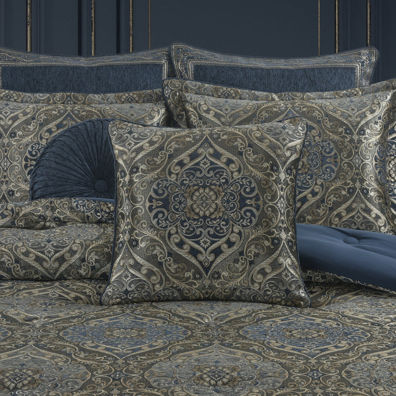 J. Queen New York Decorative Coordinate Pillows Weston 20" Square Decorative Throw Pillow