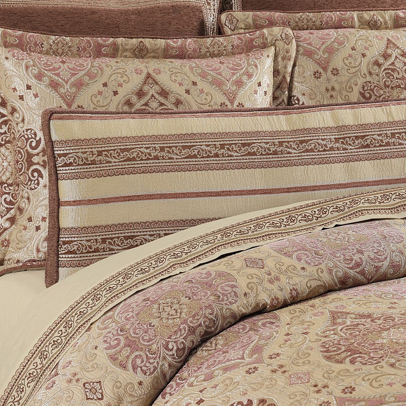 J. Queen New York Decorative Coordinate Pillows Weston Bolster Decorative Throw Pillow