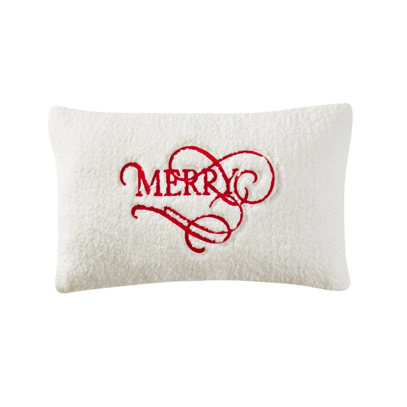 J. Queen New York Freestanding Decorative Pillow Merry Pillow Boudoir Decorative Throw Pillow
