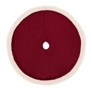 J. Queen New York Holiday Tree Skirt Casey Sherpa Holiday Tree Skirt