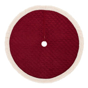 J. Queen New York Holiday Tree Skirt Casey Sherpa Holiday Tree Skirt
