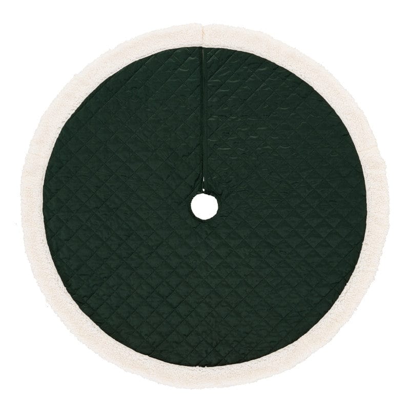 J. Queen New York Holiday Tree Skirt Casey Sherpa Holiday Tree Skirt