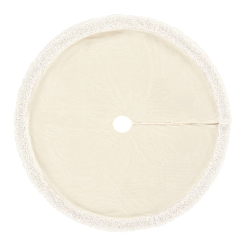 J. Queen New York Holiday Tree Skirt Casey Sherpa Holiday Tree Skirt