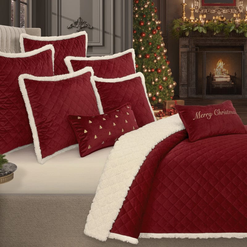 J. Queen New York Quilt Mini Sets Casey Sherpa Quilt Set