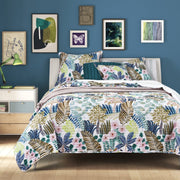 J. Queen New York Quilt Mini Sets Rainforest Quilt Set