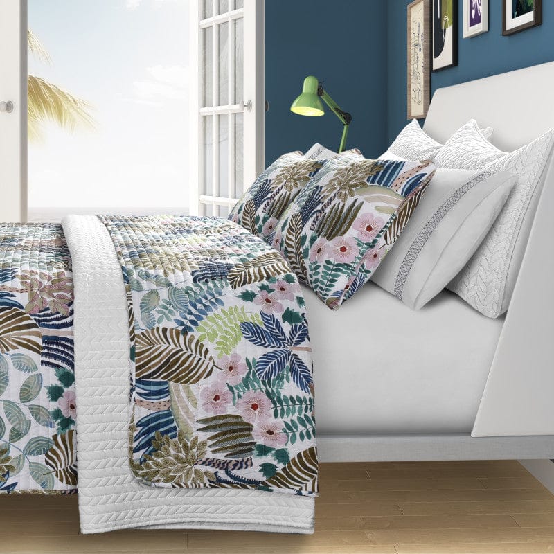 J. Queen New York Quilt Mini Sets Rainforest Quilt Set