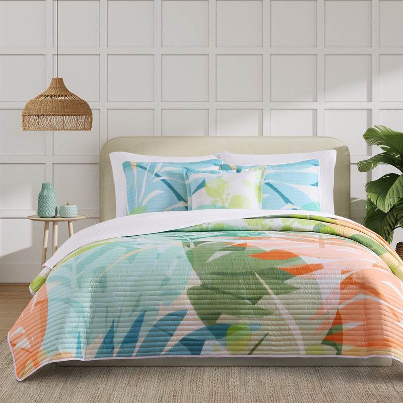 J. Queen New York Quilts Tiki Quilt Set