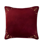 J. Queen New York Shams Bordeaux Euro Sham