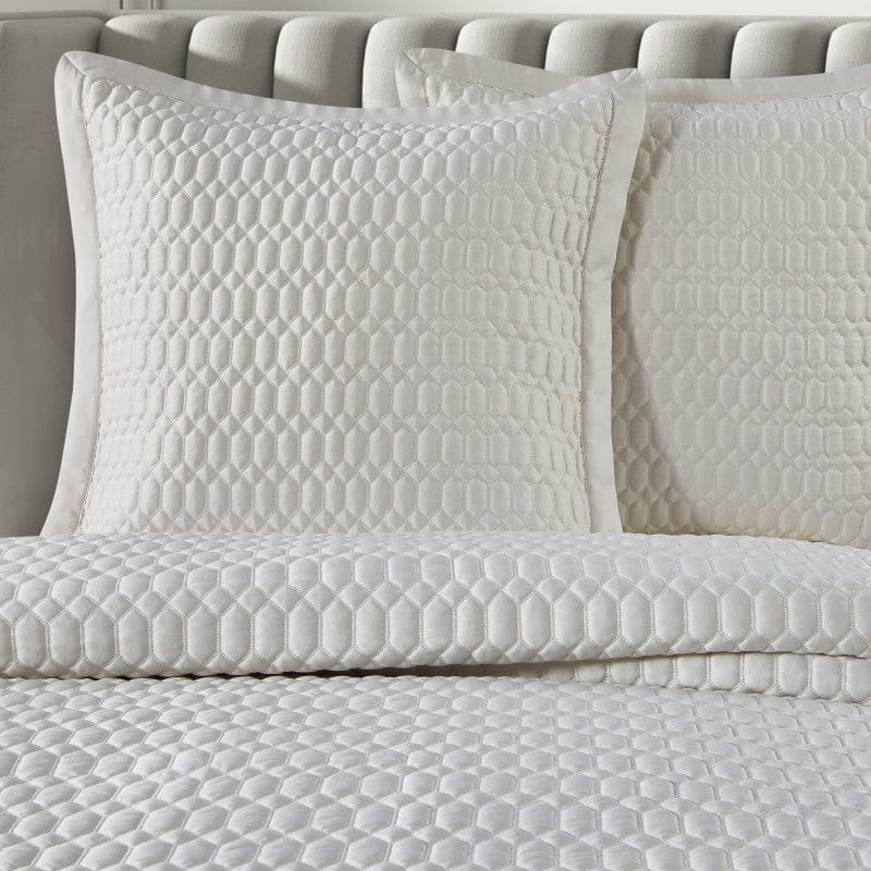 J. Queen New York Shams Brilliance Euro Quilted Sham