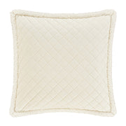 J. Queen New York Shams Casey Sherpa Euro Quilted Sham