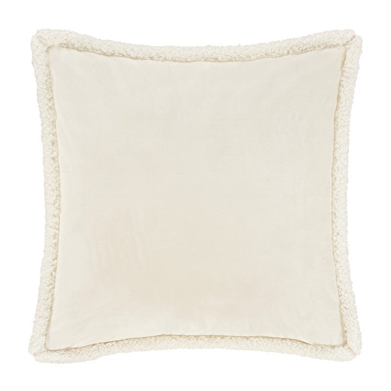 J. Queen New York Shams Casey Sherpa Euro Quilted Sham