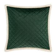 J. Queen New York Shams Casey Sherpa Euro Quilted Sham