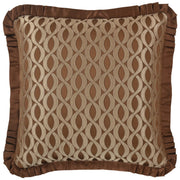 J. Queen New York Shams La Boheme Copper Euro Sham