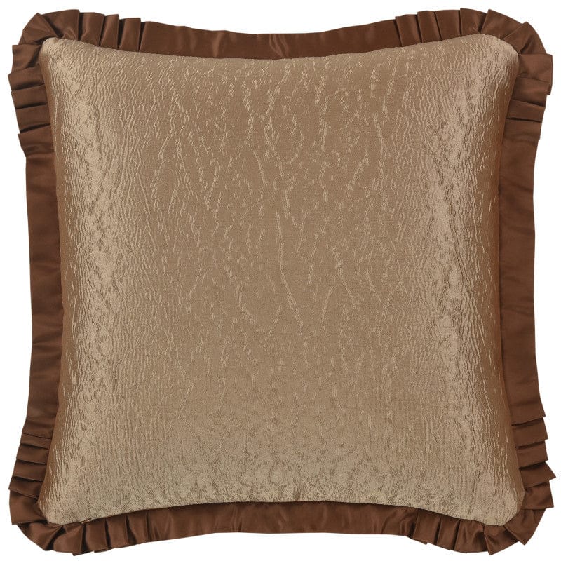 J. Queen New York Shams La Boheme Copper Euro Sham