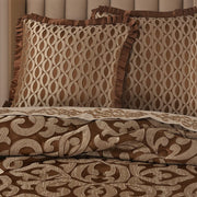 J. Queen New York Shams La Boheme Copper Euro Sham