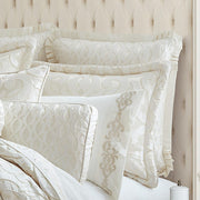 J. Queen New York Shams La Boheme Ivory Euro Sham