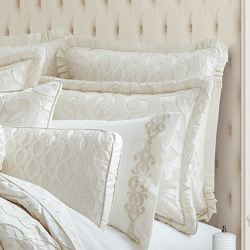 J. Queen New York Shams La Boheme Ivory Euro Sham