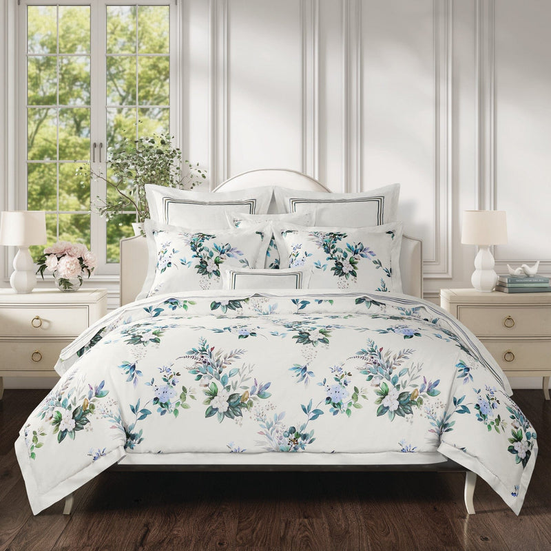 J. Queen New York Shams Meadow Embroidered Euro Sham