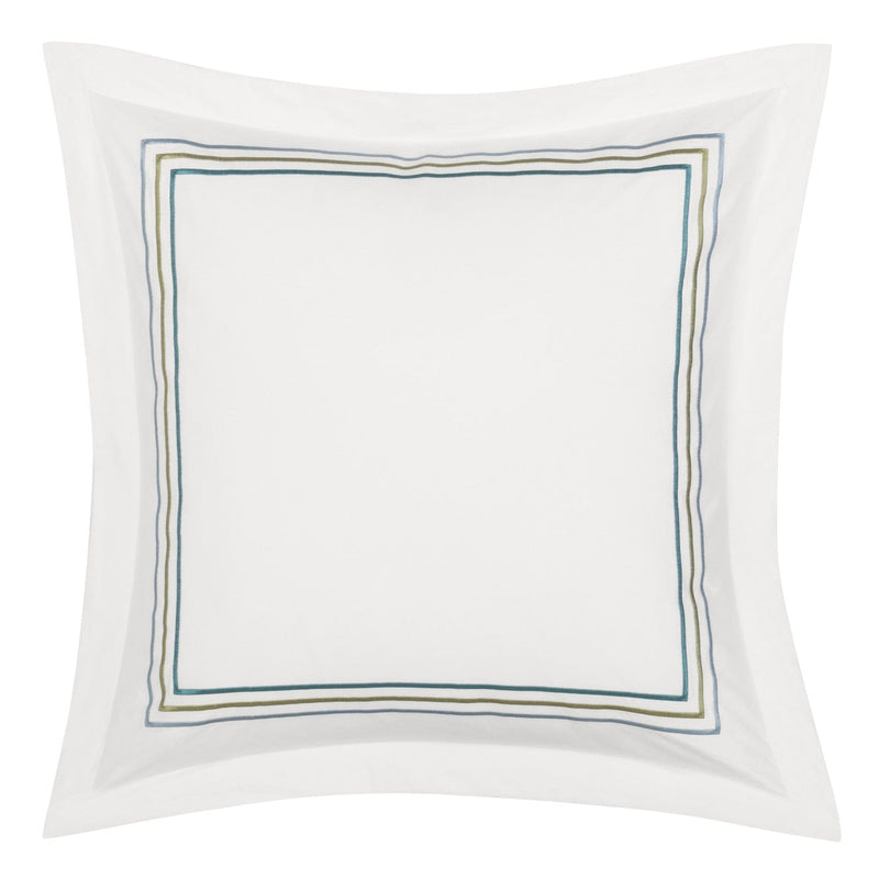 J. Queen New York Shams Meadow Embroidered Euro Sham