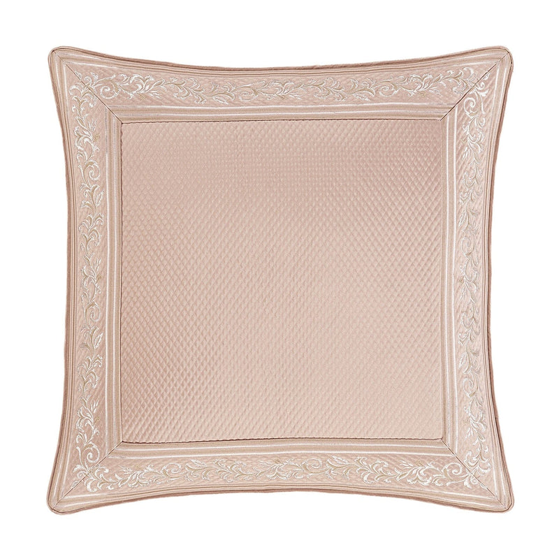 J. Queen New York Shams Rosewater Euro Sham