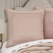 J. Queen New York Shams Rosewater Euro Sham